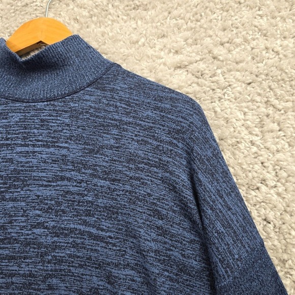 Rag & Bone Amelie Cutout Back Top Womens Large Blue Soft Minimal Knit Pullover - Picture 4 of 14